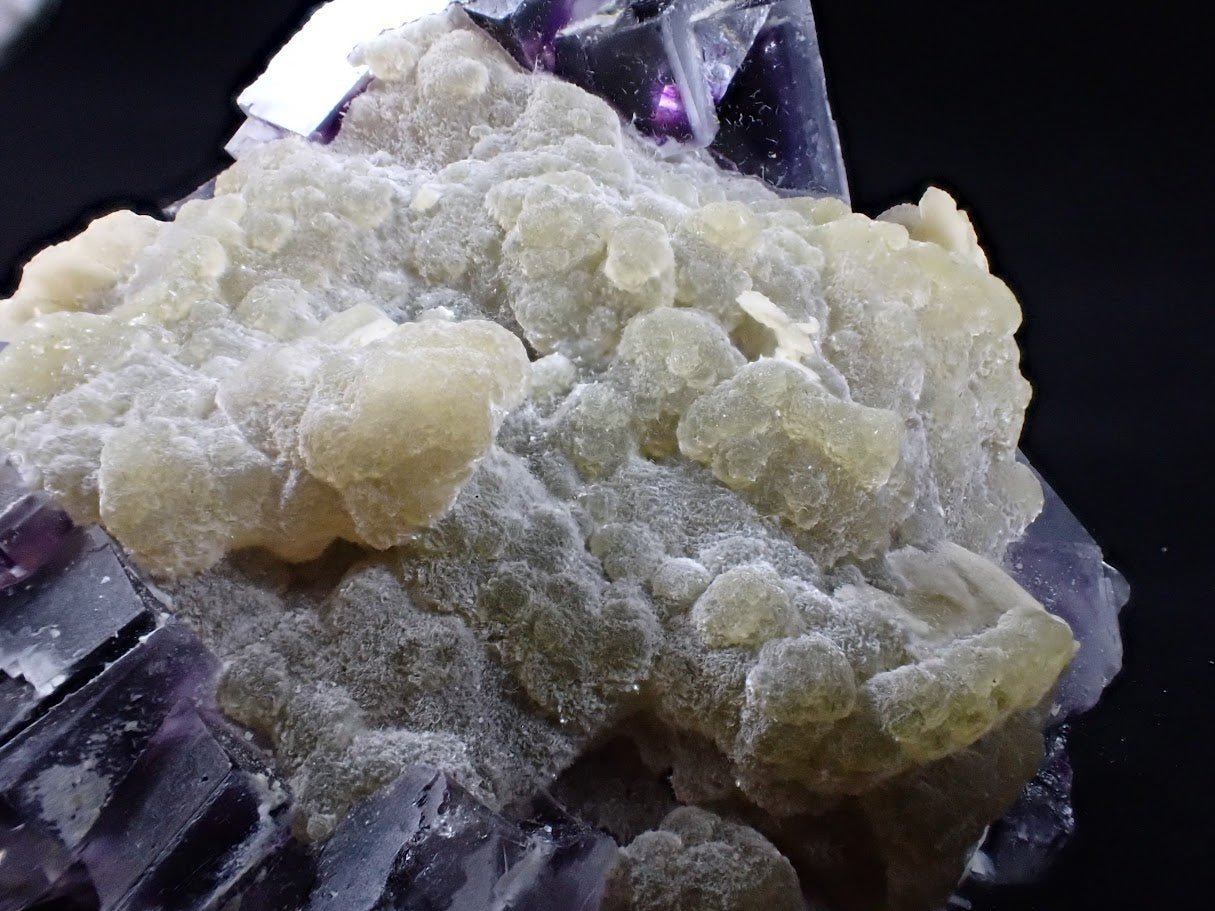 Yindu Fluorite with Barite, Chalcedony and Pyrite – Inner Mongolia, China