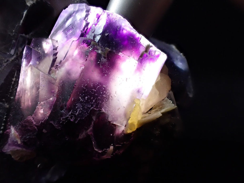 Yindu Fluorite with Barite, Chalcedony and Pyrite – Inner Mongolia, China