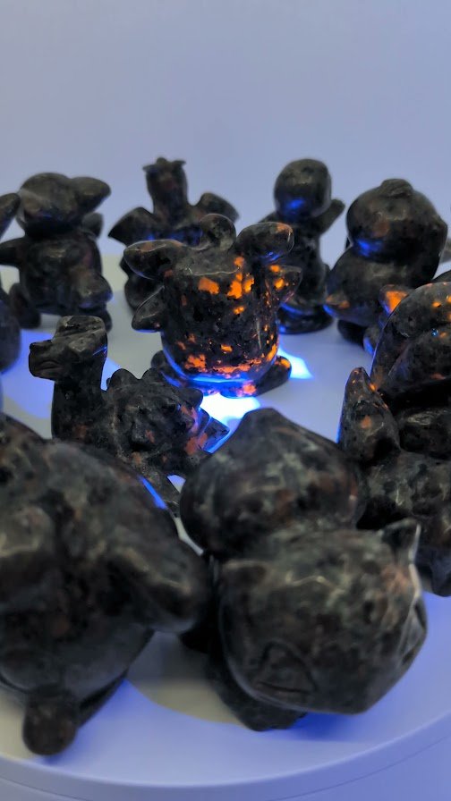 Yooperlite | UV Reactive | Pokémon‑Inspired Carvings