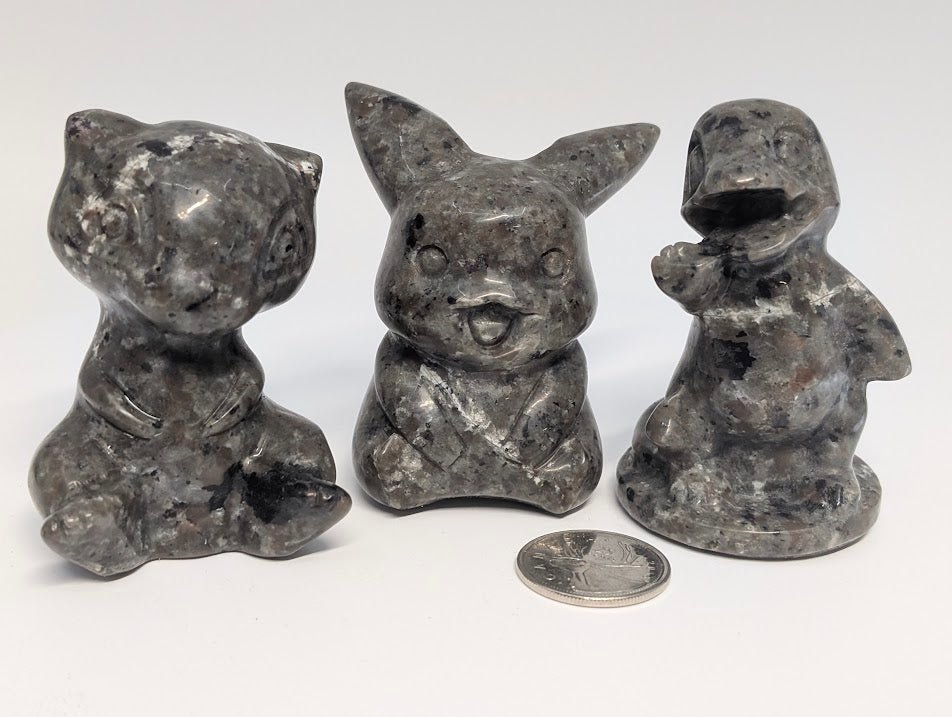 Yooperlite | UV Reactive | Pokémon‑Inspired Carvings